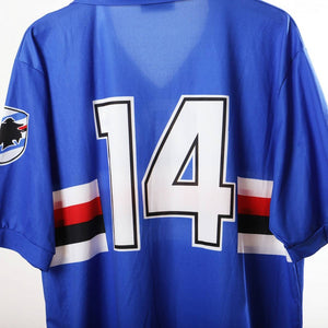 maglia home sampdoria N14 1991/1992 by ASICS - Home (3)