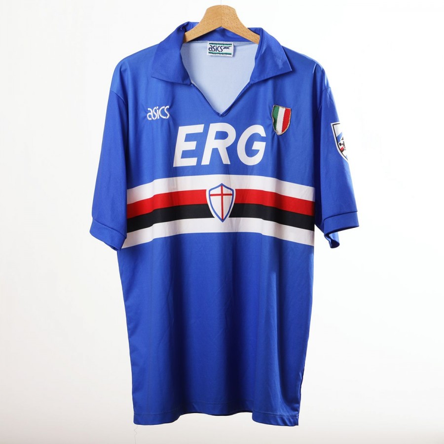 maglia home sampdoria N14 1991/1992 by ASICS - Home