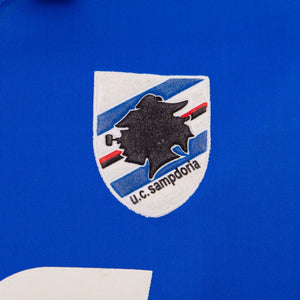 maglia home sampdoria yanagisawa 13 2003/2004 by ASICS - Home (3)