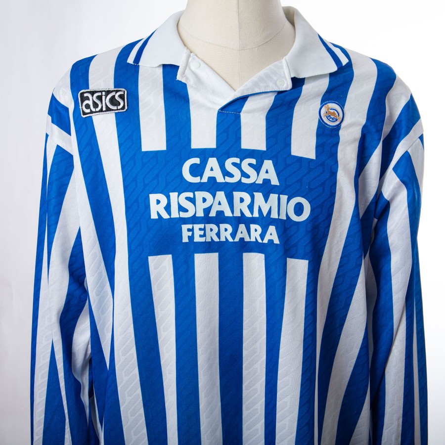 maglia home spal asics ml 1995/1996 n16  by ASICS - Home (3)