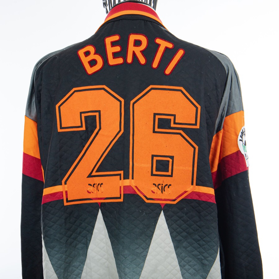Maglia Portiere Home Roma Asics Berti 26 1996/1997 by ASICS - Home (11)