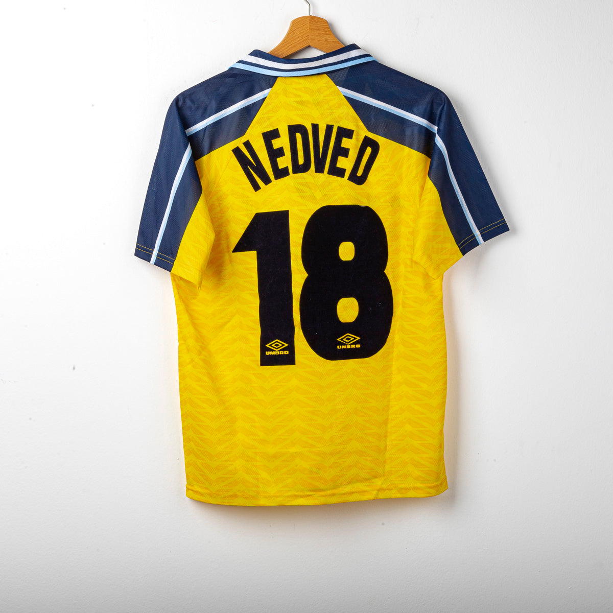 Maglia bambino away Lazio Umbro Nedved 1997/1998