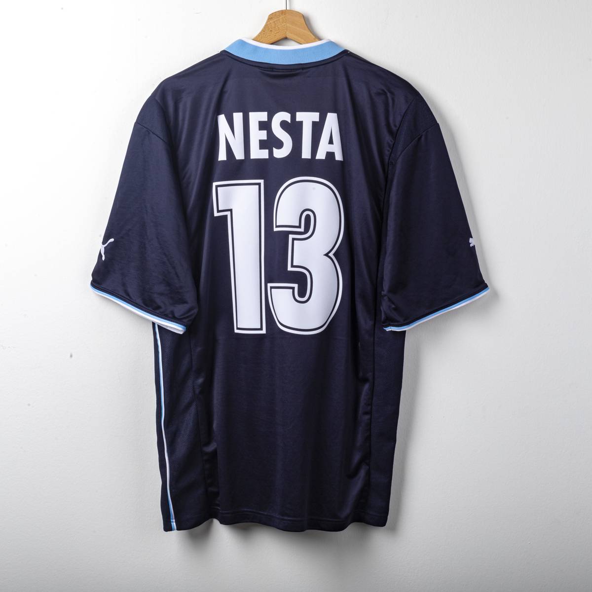 2000/2001 Away Lazio Puma Siemens Nesta 13 Jersey