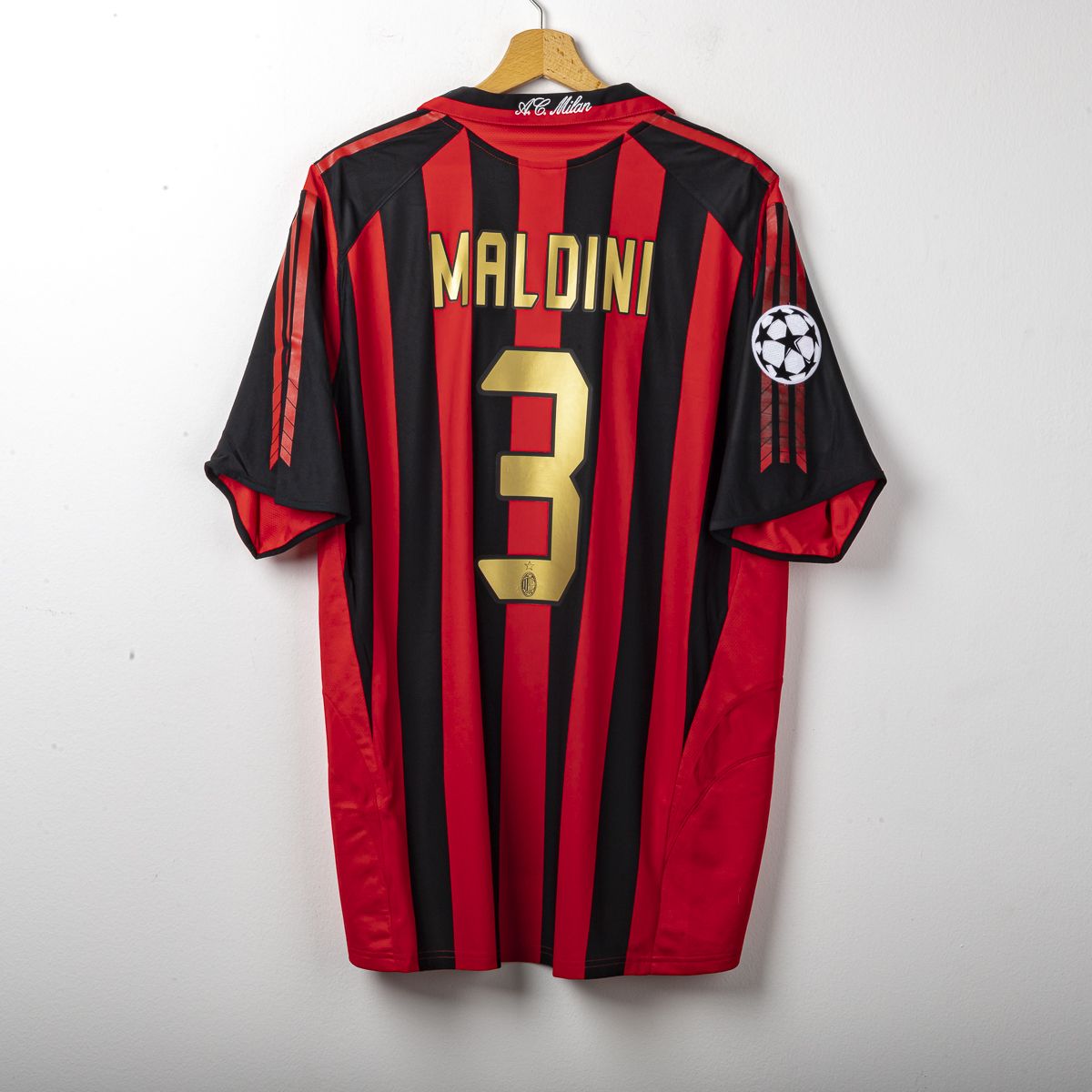 Maglia Home Adidas Milan Maldini n3 2005/2006
