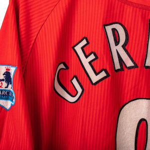 Liverpool Reebok Gerrard 8 Home Shirt 2002/2003