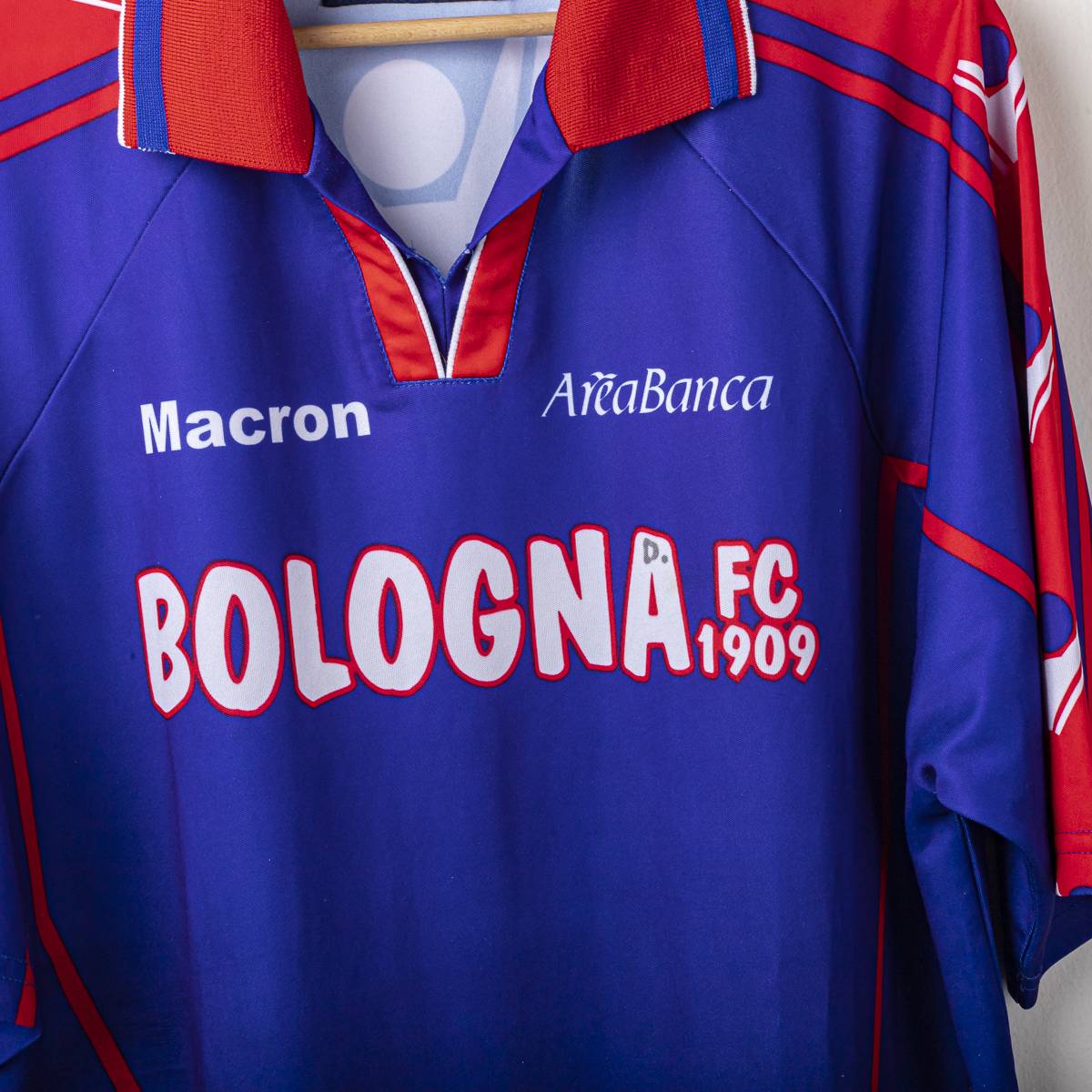 T-Shirt Allenamento Bologna Macron AreaBanca 2000/2001