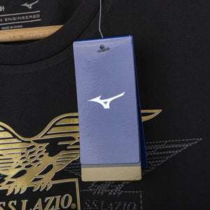 T-shirt Lazio Mizuno X Anniversario nera oro
