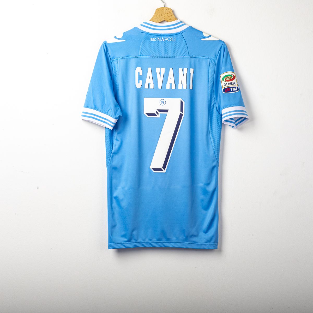 Maglia Home Napoli Macron Cavani n7 2012/2013