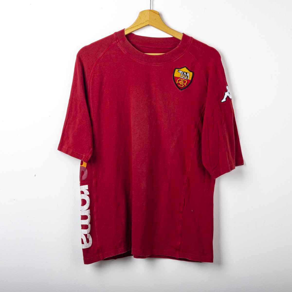 Roma Kappa 2000/2001 Red Training T-Shirt