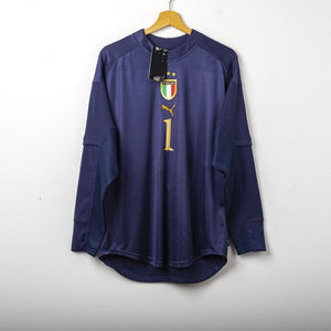 maglia away italia puma buffon n1 con cartellino 2004
