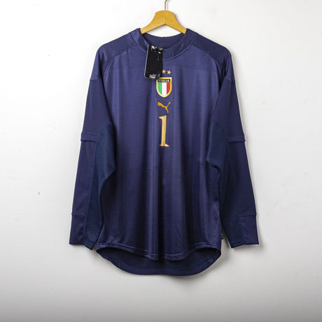 maglia away italia puma buffon n1 con cartellino 2004