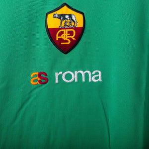 Maglia allenamento verde Roma Diadora 2004/2005