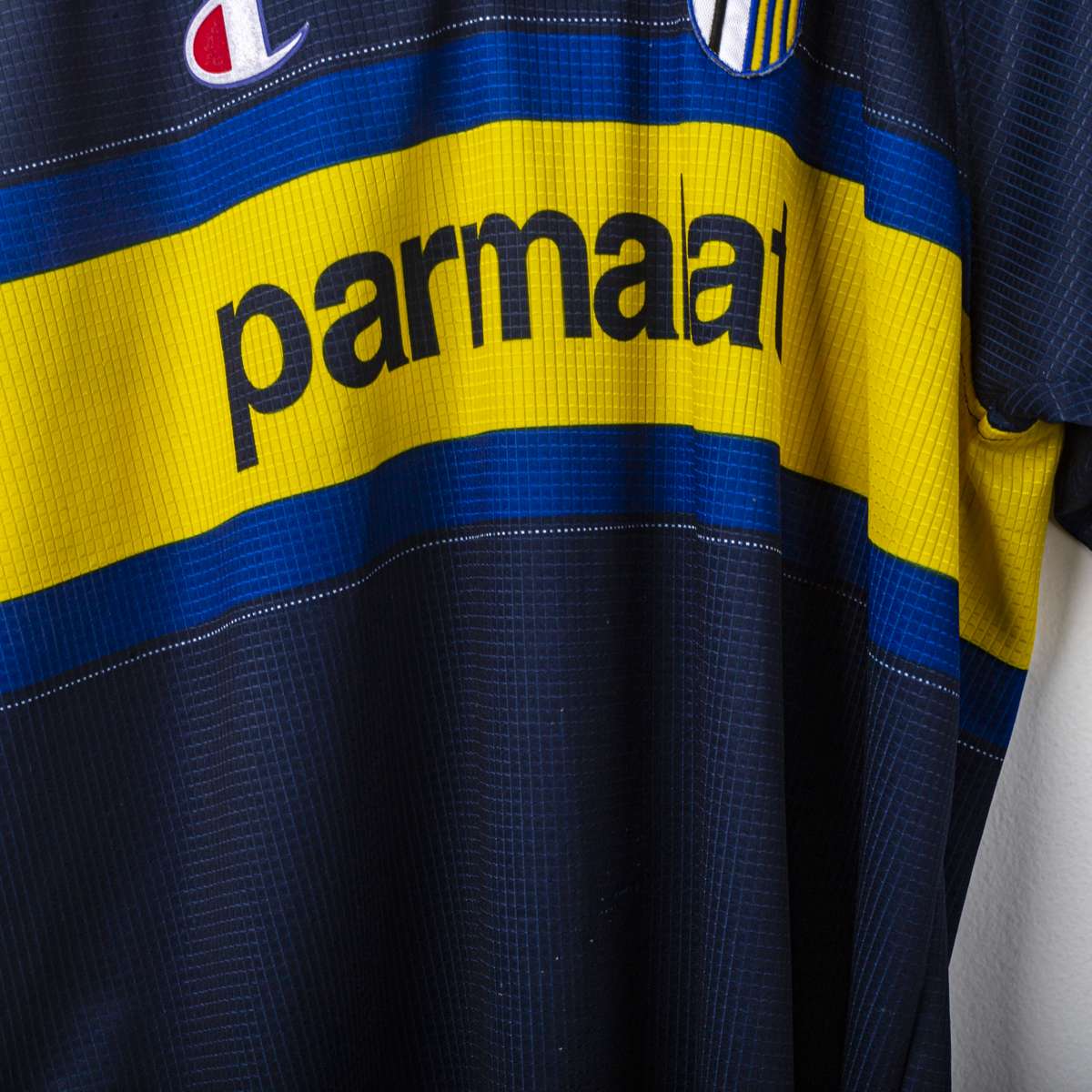 1999/2000 Third Parma Champion Parmalat Crespo 9 Jersey