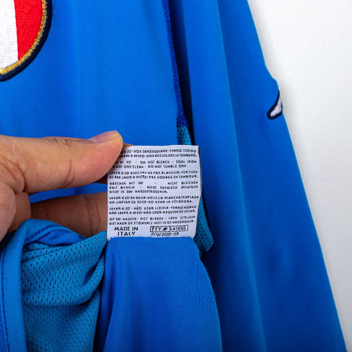 Italy Kappa Totti 10 2002 Home Shirt