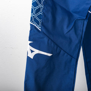 felpa pre gara lazio mizuno blu 2022/2023