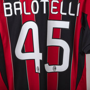 maglia home milan Adidas balotelli 45 2012/2013
