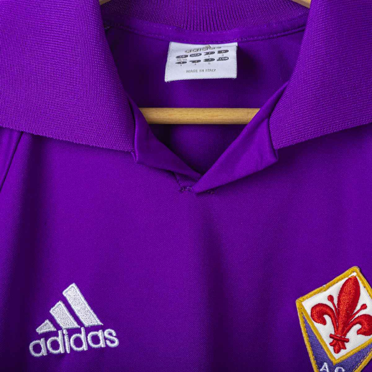 Fiorentina Adidas Toyota 2004/2005 Home Shirt