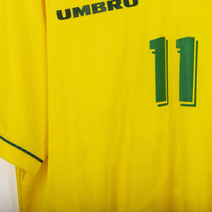 Maglia Home Umbro Brasile Romario n11 1994 Mondiale