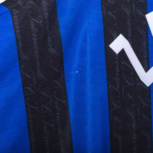 Inter Umbro Pirelli Zanetti 4 1996/1997 Home Shirt