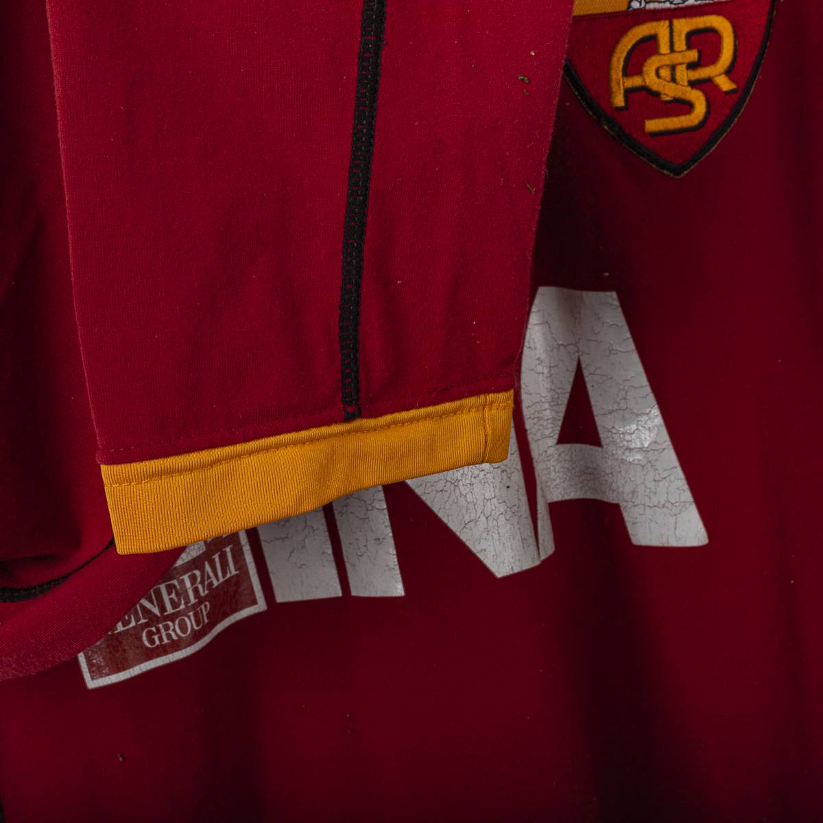 Maglia Home As Roma Kappa Montella n9 2000/2001