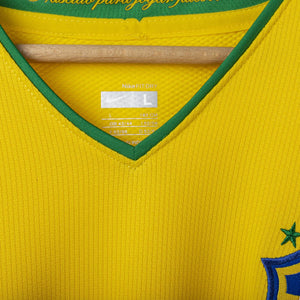 Maglia Home Nike Brasile Ronaldinho n10 2006