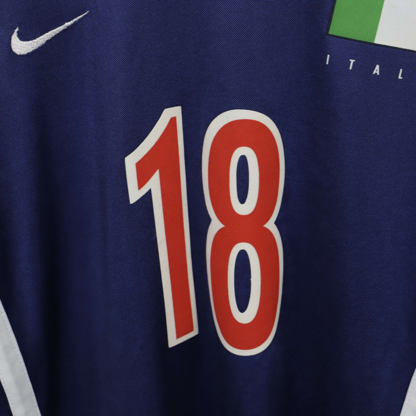 Maglia Home Italia Nike Vermiglio n°18 Mondiale 1998