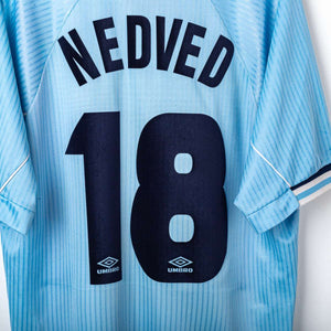 Lazio Umbro Nedved 18 1997/1998 Home Shirt