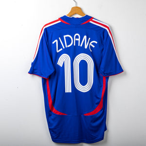 Maglia Home Francia Adidas Zidane n10 2006