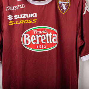 maglia home torino kappa cerci 11 autografata 2013/2014