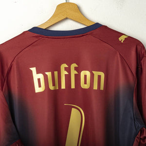 maglia italia puma buffon n1 ml con cartellino 2006