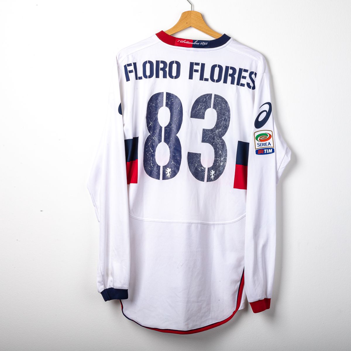 Maglia Away Genoa Asics Floro Flores 83 ml 2011/2012