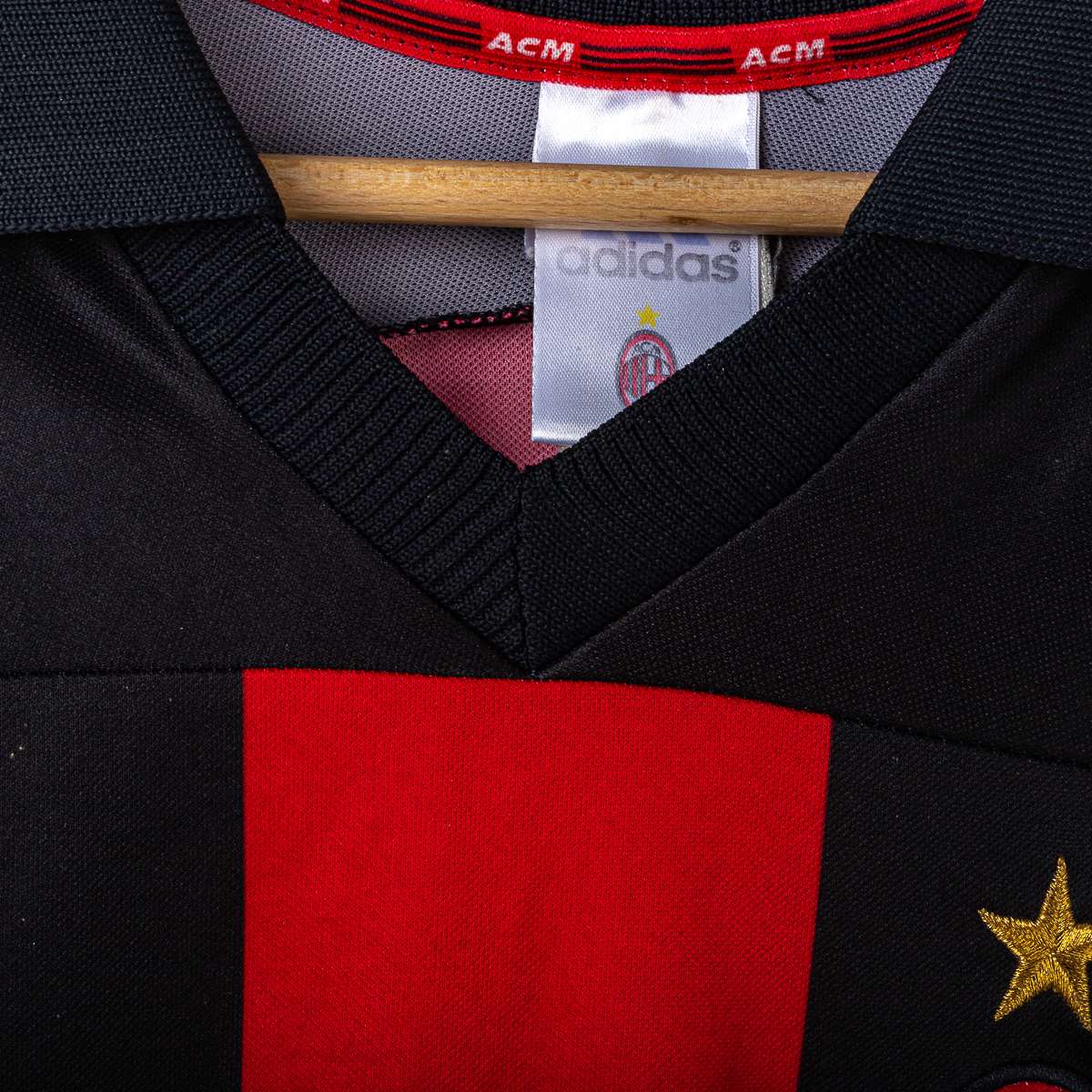 Milan Adidas Maldini 3 1998/1999 Home Shirt