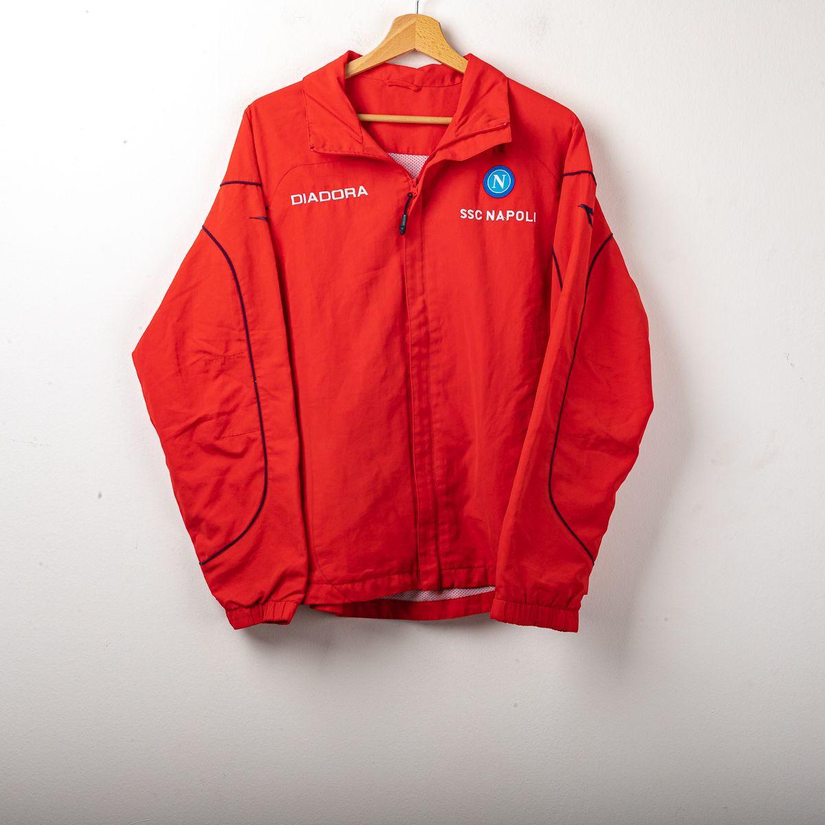 Giacca Ssc Napoli Diadora Rossa 2007/2008