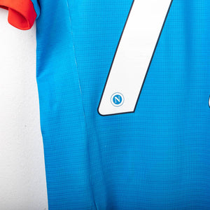 Maglia Natale napoli ea7 Kvaratskhelia 77 2022/2023