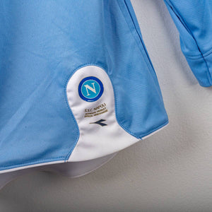 Maglia Home Ssc Napoli Diadora Lavezzi 7 ml 2008/2009