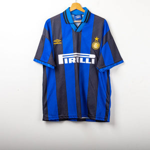 Maglia Home Fc Inter Umbro Zanetti n4 1995/1996
