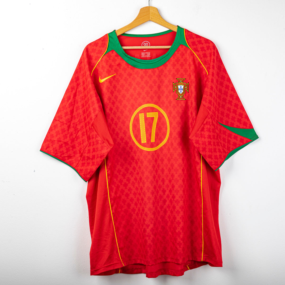 Maglia Home Portogallo Nike Ronaldo 17 Euro 2004