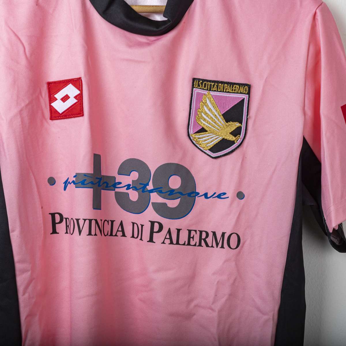 Palermo Home Shirt Lotto +39 Toni 9 2004/2005