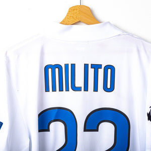 Maglia Away Inter Nike Milito 22 Uefa 2009/2010
