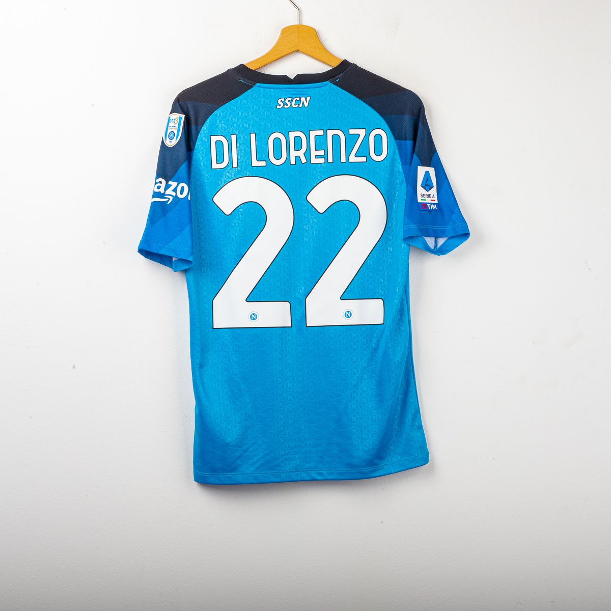 Maglia Home Ssc Napoli Ea7 Di Lorenzo 22 2022/2023