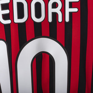 maglia home milan Adidas Seedorf 10 ml 2011/2012