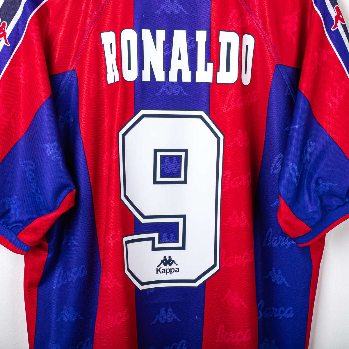 Barcelona Kappa Ronaldo 9 1996/1997 Home Shirt