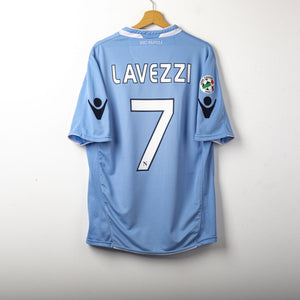 Maglia Home Napoli Diadora Lavezzi n7 mc 2009/2010  72x55