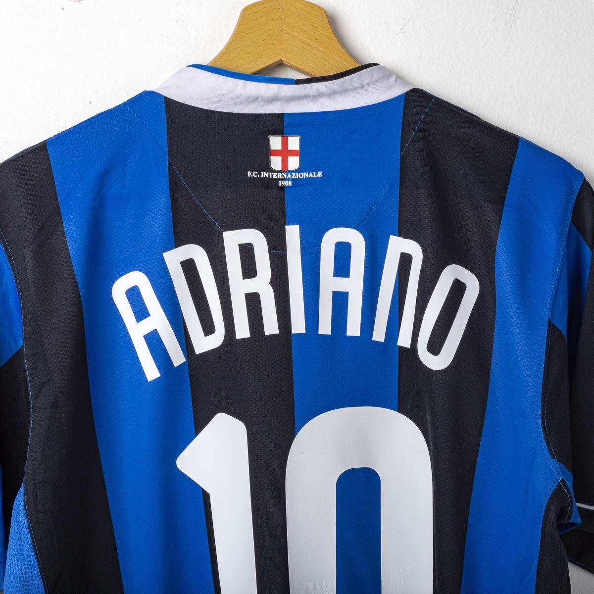 Maglia Home Inter Nike Pirelli Adriano 10 2006/2007