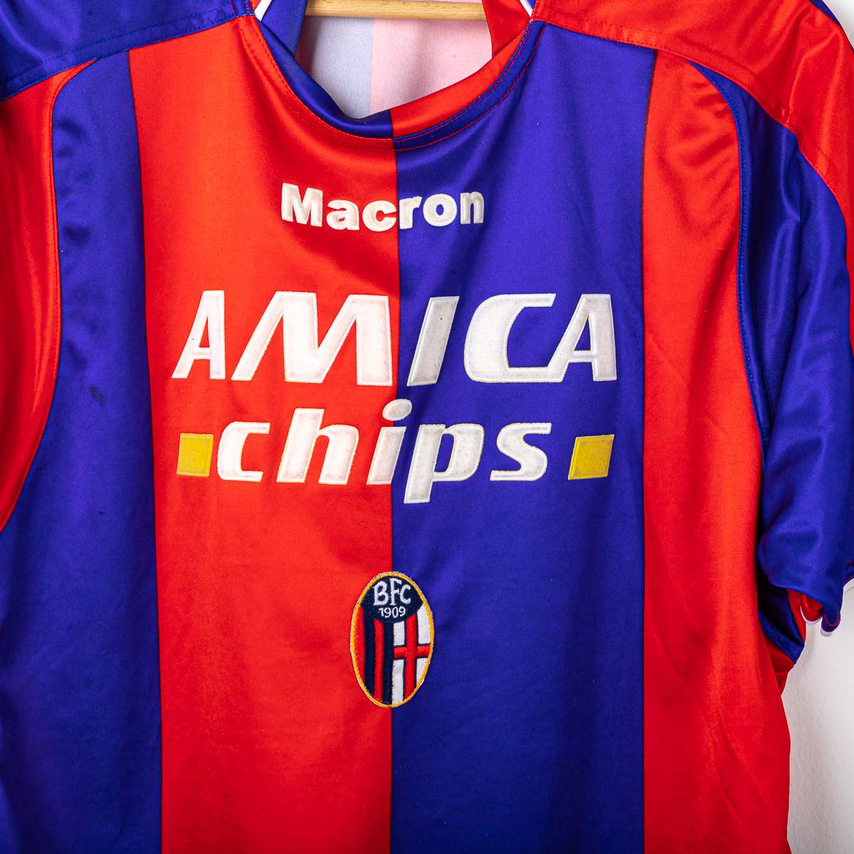 Bologna Macron Amica Chips 2004/2005 Home Shirt