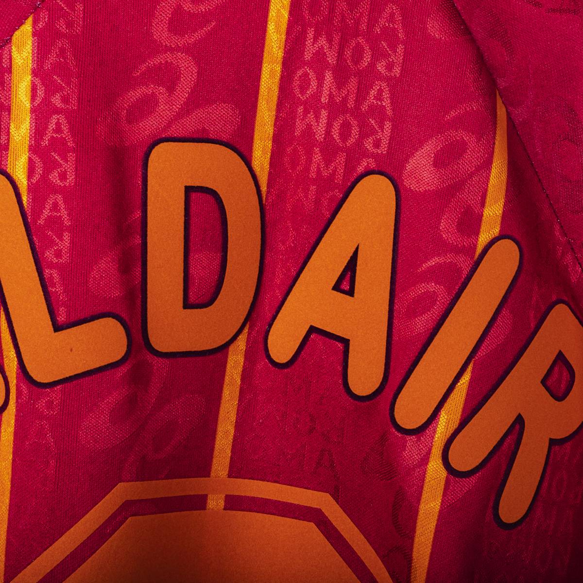 Maglia Home Roma Asics Aldair n6 1996/1997