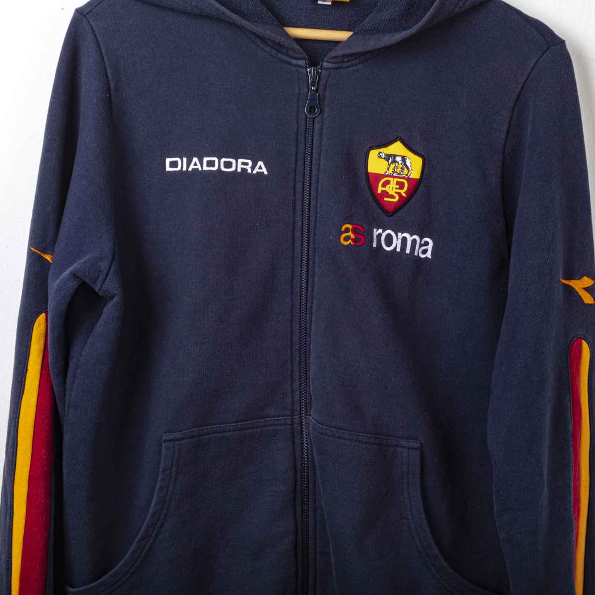 Tuta Felpata Blu As Roma Diadora 2003/2004