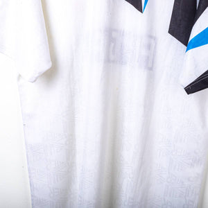 Inter Umbro Fitgar 1991/1992 White Away Shirt