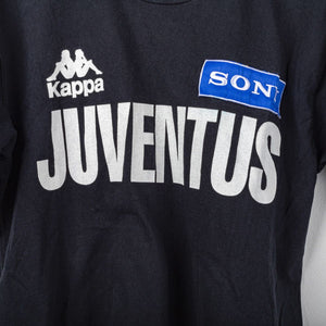 T-shirt Nera Juventus Kappa Sony 1995/1996