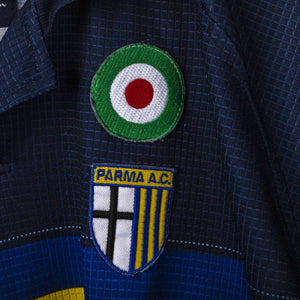 1999/2000 Third Parma Champion Parmalat Crespo 9 Jersey